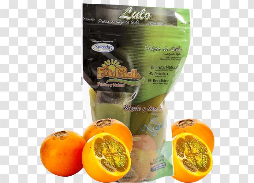 Vegetarian Cuisine Citrus Naranjilla Juice Vesicles - Superfood - Lulo Transparent PNG