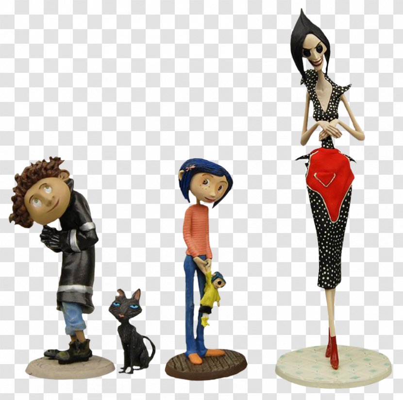 Other Mother NECA Coraline Best Of PVC Figure 3-Pack Action & Toy Figures Wybie Lovat Transparent PNG