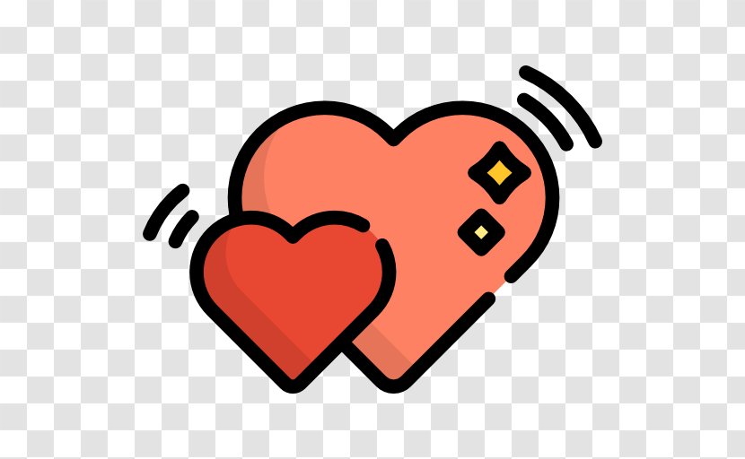 Cartoon Line Clip Art - Heart Transparent PNG