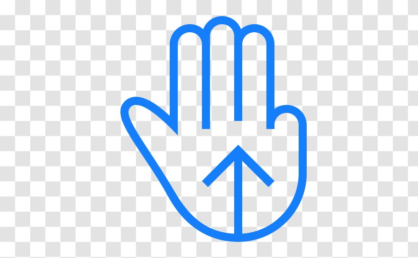 Digit Gesture Middle Finger Symbol - Text Transparent PNG