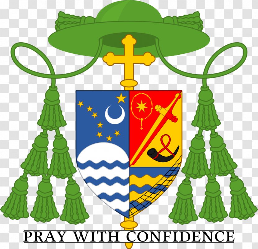 Cardinal Coat Of Arms Galero Bishop Catholicism - Ed Burns Transparent PNG