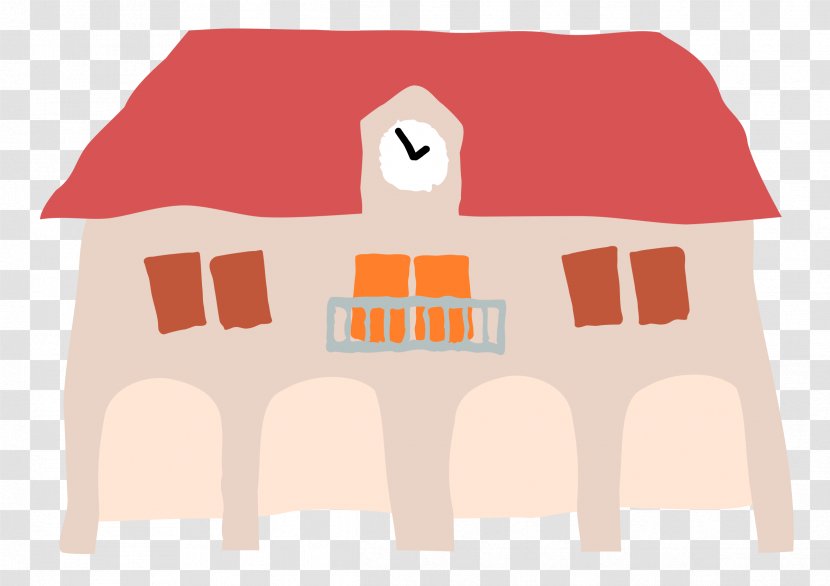 Post Office Ltd Mail Clip Art - Orange - Town Transparent PNG