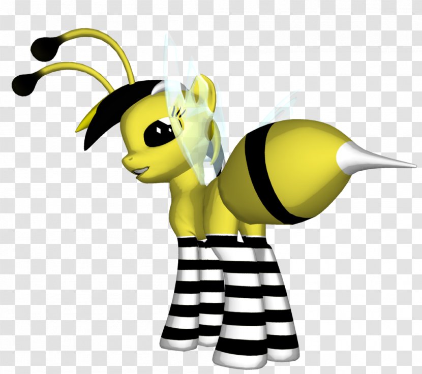 Honey Bee Figurine Horse Vertebrate - Pest Transparent PNG