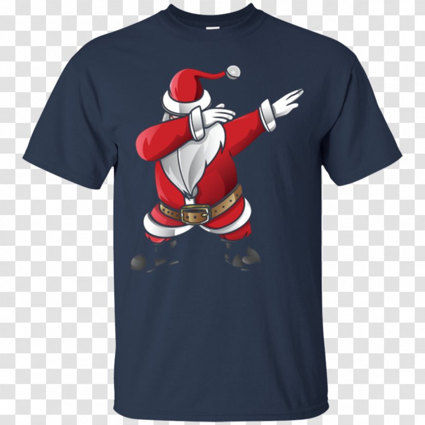 T-shirt Hoodie Gildan Activewear Sweater - Dabbing Santa Transparent PNG