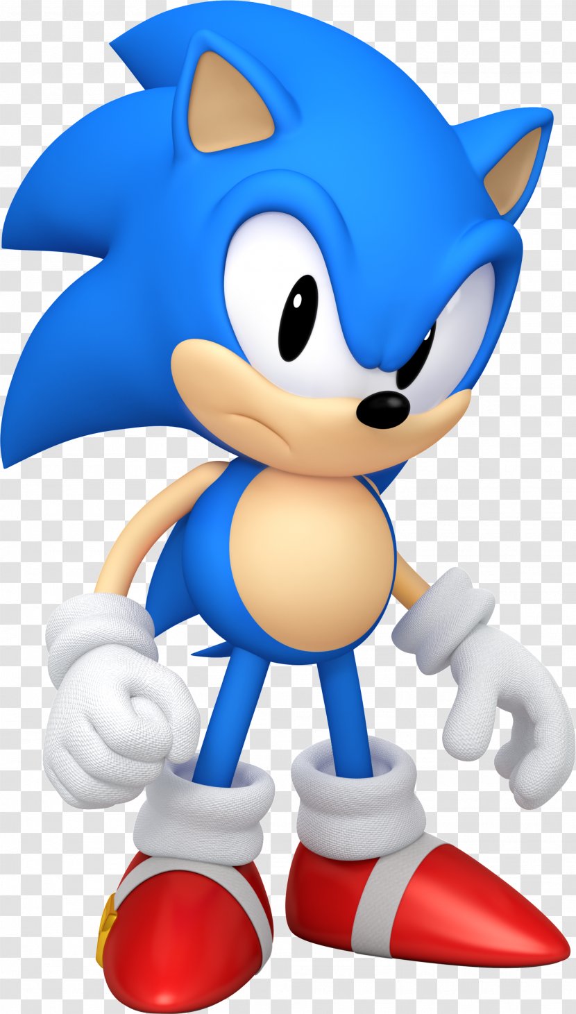 Sonic The Hedgehog 3 Mania Forces Generations - Cartoon Transparent PNG