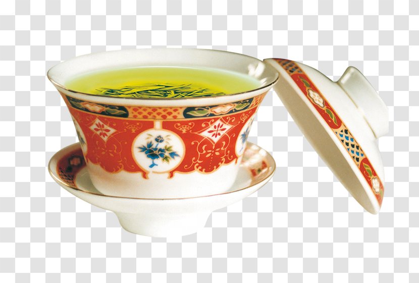 Teacup Yum Cha Chawan Teaware - Ceramic - Fresh Cup Of Tea Transparent PNG