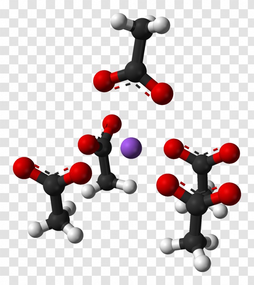 Sodium Acetate Crystal Structure - Phosphates - Stick Transparent PNG