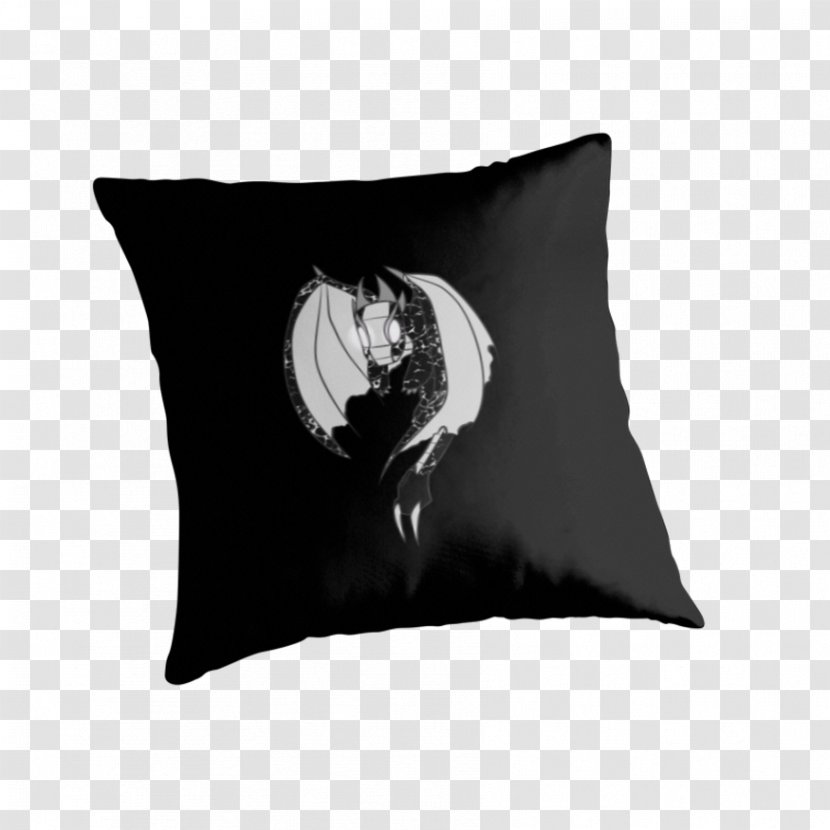 Throw Pillows Cushion White Black M - Certificate Of Shading Transparent PNG