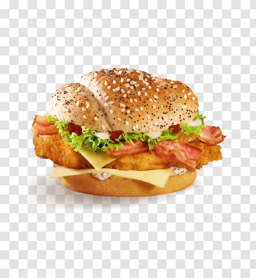 Hamburger KFC Bourges Bacon Big N' Tasty - Sandwich - Kfc Transparent PNG