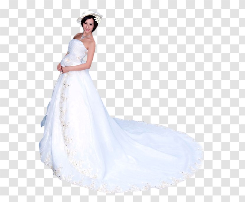 Wedding Dress Marriage Bride Düğün - Flower Transparent PNG