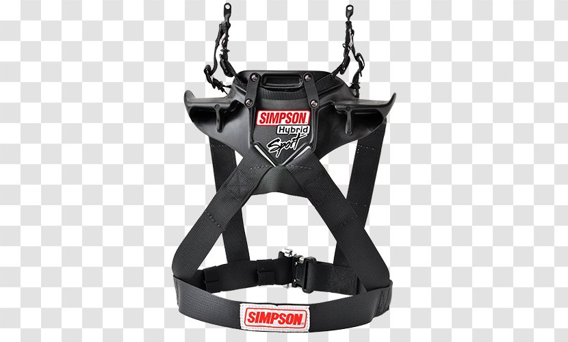 Simpson Performance Products Car Hybrid Sport Motorsport HANS Device - Rallying Transparent PNG