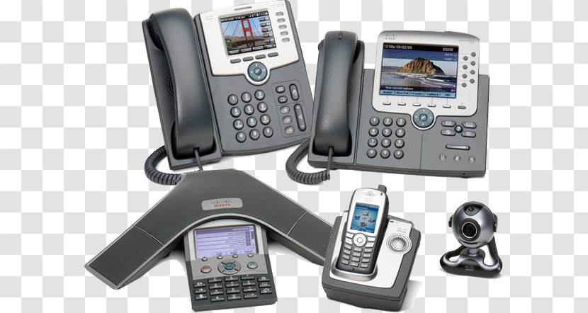 Telephone VoIP Phone Cisco Systems Voice Over IP Unified Communications Manager - Gadget - Voip Transparent PNG