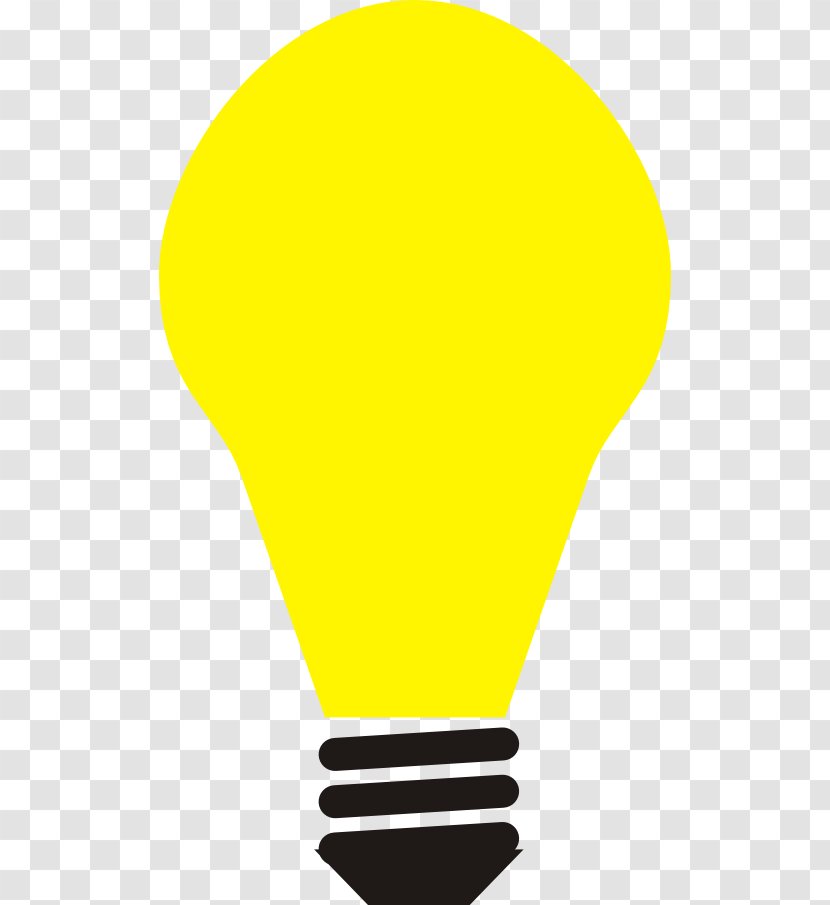Incandescent Light Bulb Lamp Clip Art - Windows Metafile Transparent PNG