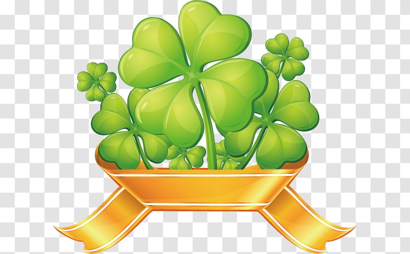 Four-leaf Clover Clip Art - Green - Creative Transparent PNG