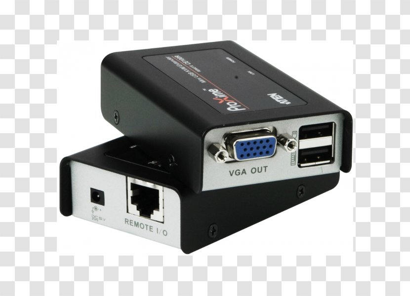 KVM Switches USB Category 5 Cable VGA Connector ATEN International Transparent PNG