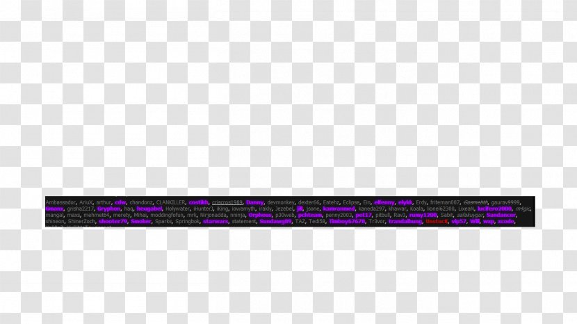 Rectangle Font - Violet - Bold Transparent PNG