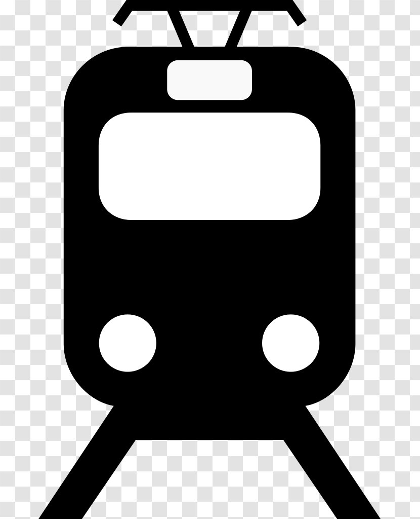 Rapid Transit Rail Transport Train Clip Art - Vector Transparent PNG