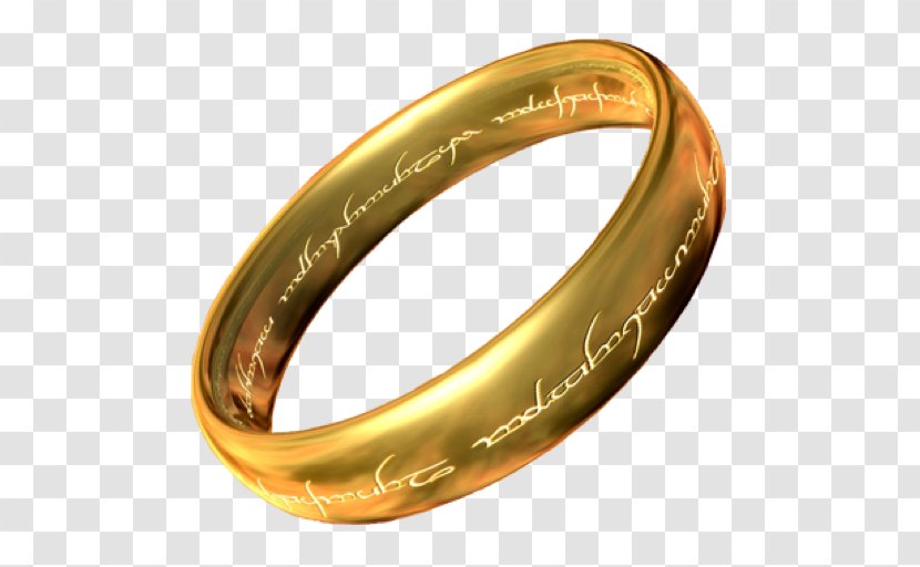 The Lord Of Rings Meriadoc Brandybuck Gandalf Ring Gyges One - Jewellery Transparent PNG