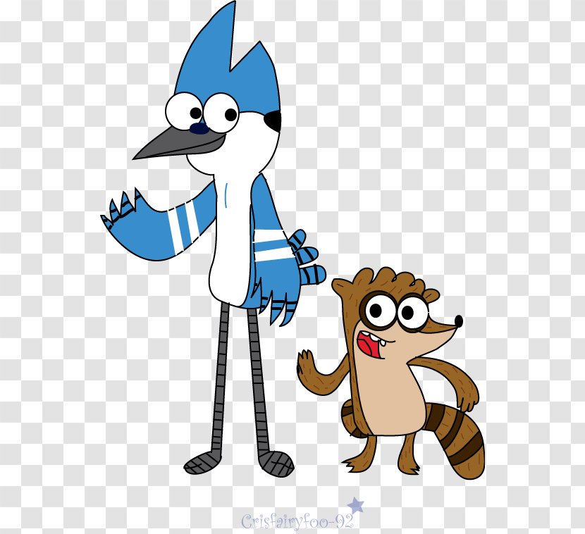 Mordecai Rigby Cat Character - Silhouette Transparent PNG