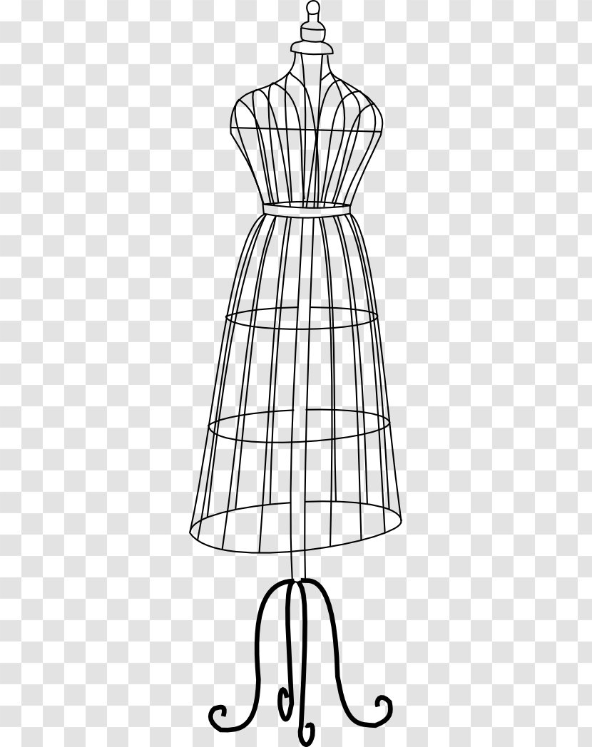 Dress Drawing Fashion Design /m/02csf - Dressform Transparent PNG