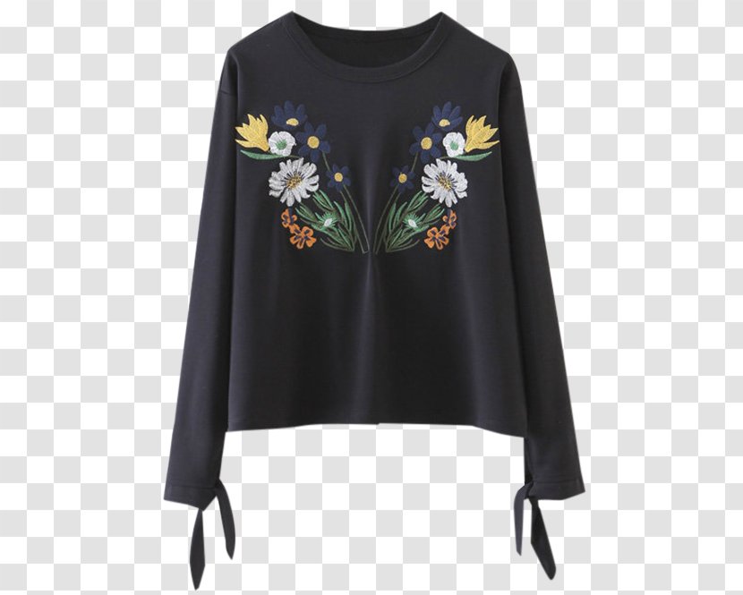 T-shirt Sleeve Sweater Bluza Transparent PNG