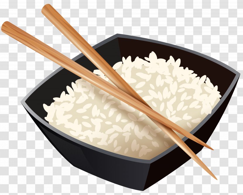 Chinese Cuisine Fried Rice Japanese Cake Mujaddara - Cutlery - Bowl Transparent PNG