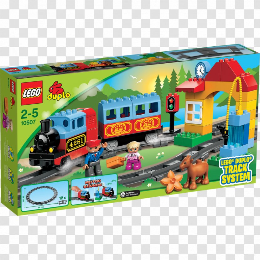 LEGO 10507 DUPLO My First Train Set Lego Duplo Toy Trains & Sets Transparent PNG