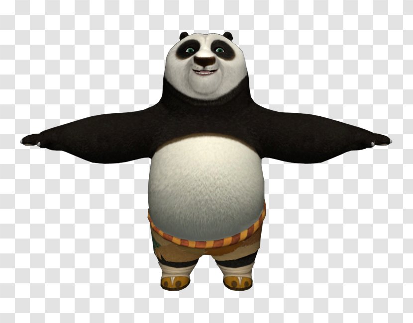 Po Master Shifu Mr. Ping Giant Panda Kung Fu - Kung-fu Transparent PNG