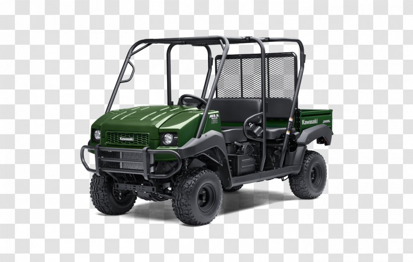 Kawasaki MULE Heavy Industries Motorcycle & Engine Side By All-terrain Vehicle - Fourwheel Drive Transparent PNG