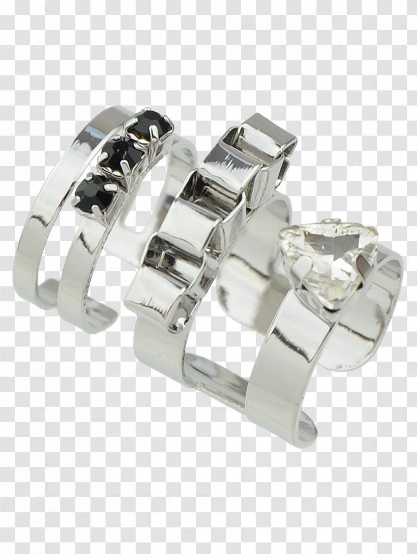 Gemstone Body Jewellery Silver - Ring Transparent PNG