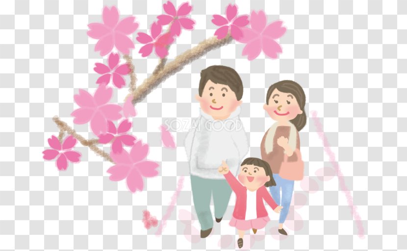 Hanami Photography Illustrator Clip Art - Heart - Flower Illust Transparent PNG