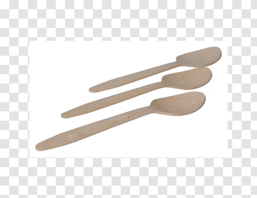 Spoon Wood Knife Disposable - Inch Transparent PNG