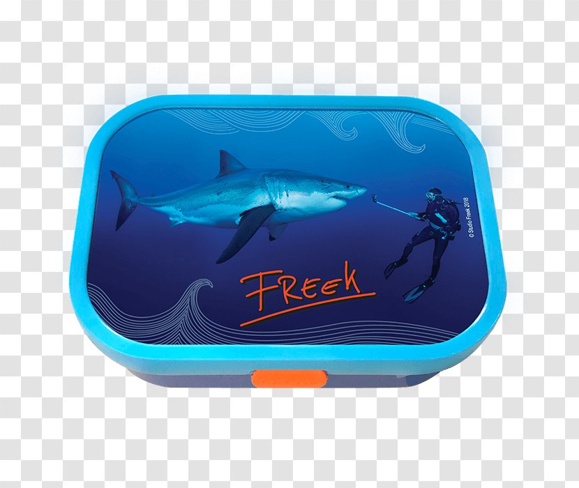 Shark Lunchbox Broodtrommel Mug - Cobalt Blue Transparent PNG