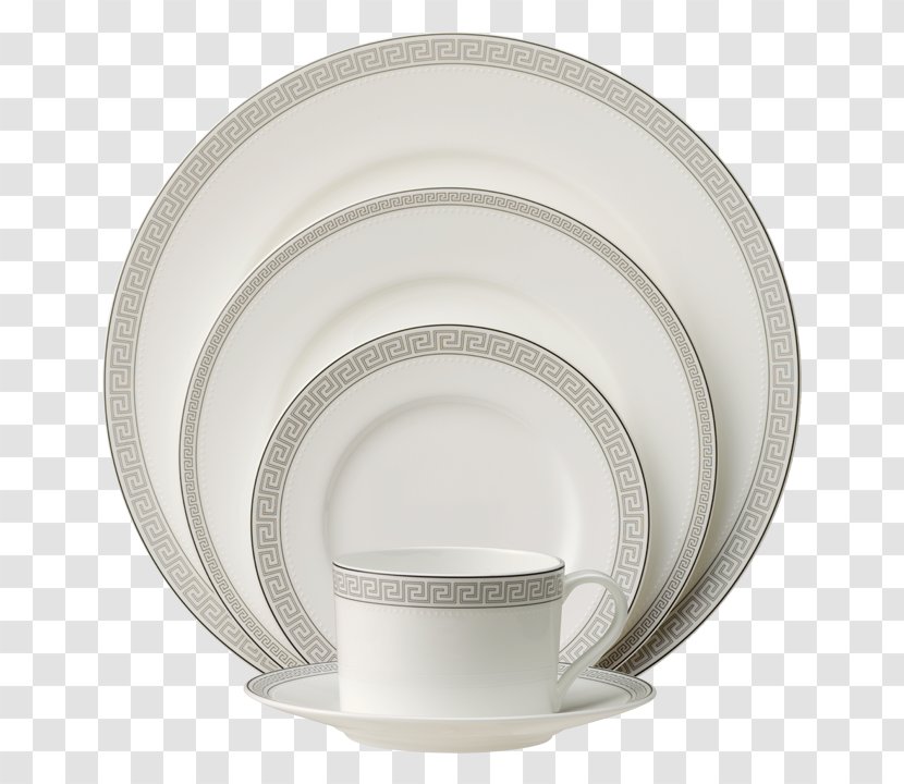 Nikko Ceramics, Inc. Tableware Meander - Pearl - Place Setting Transparent PNG