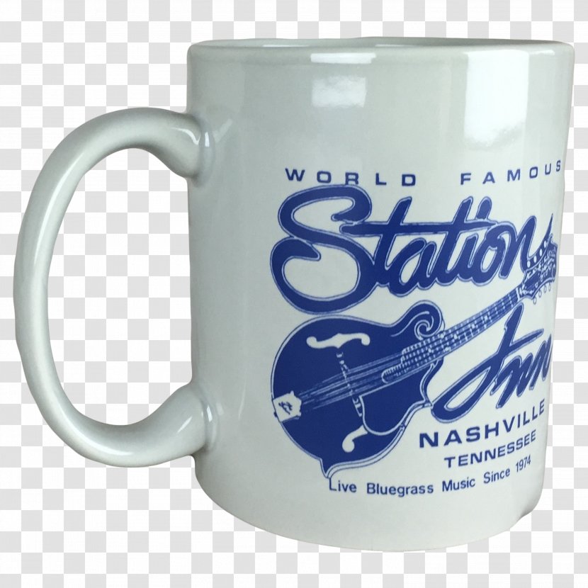Station Inn Coffee Cup Bluegrass Mug - Flat White Transparent PNG