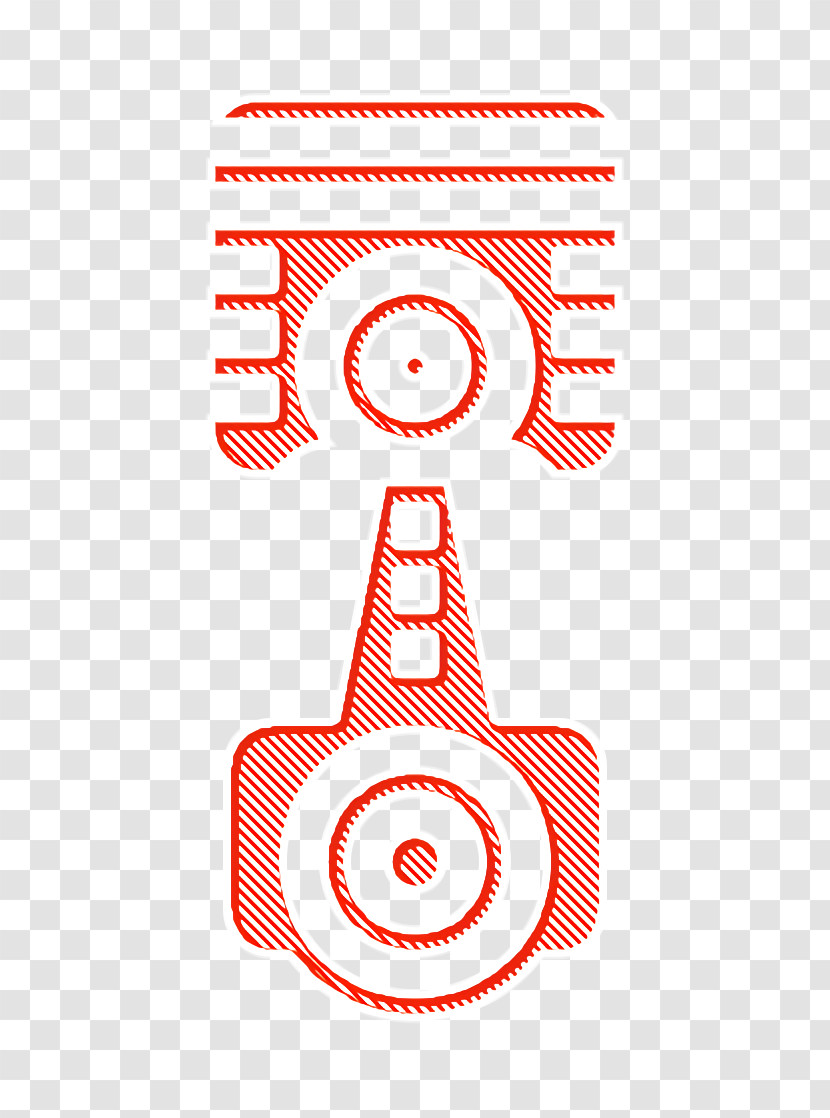 Motor Icon Piston Icon Automotive Spare Part Icon Transparent PNG