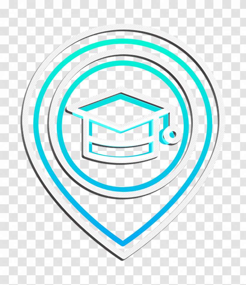School Icon Place Icon Transparent PNG