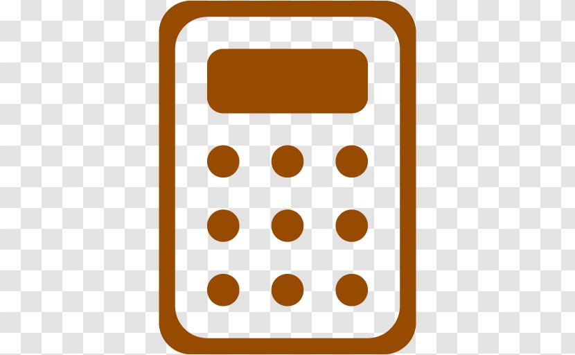 Clip Art Calculator Icon Design - Mobile Phone Accessories Transparent PNG