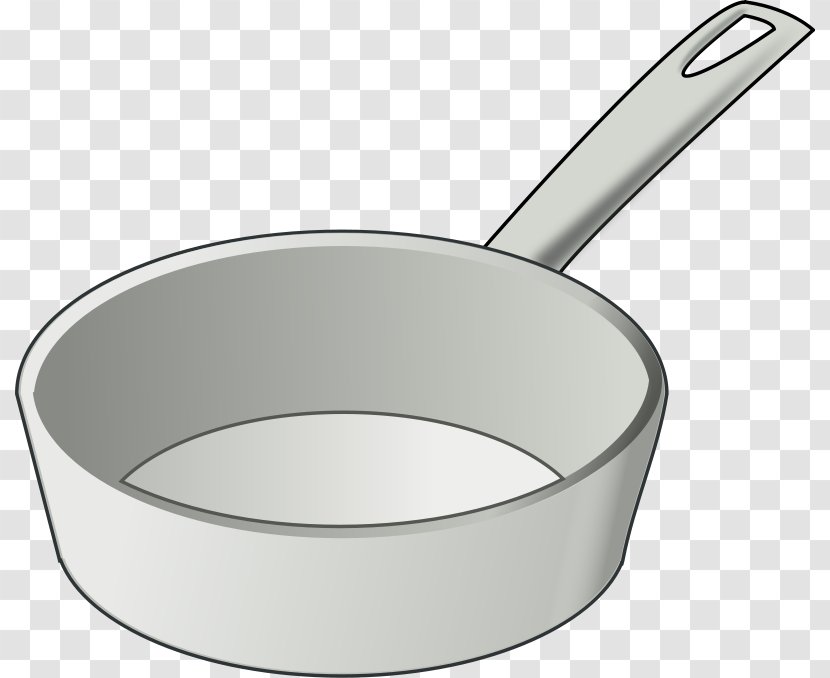 Frying Pan Cookware And Bakeware Cast-iron Clip Art - Drawing - The Pot Cliparts Transparent PNG