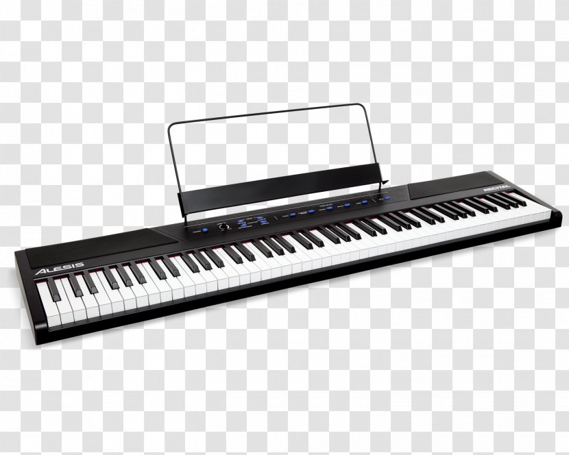 Digital Piano Alesis Recital Keyboard - Frame Transparent PNG