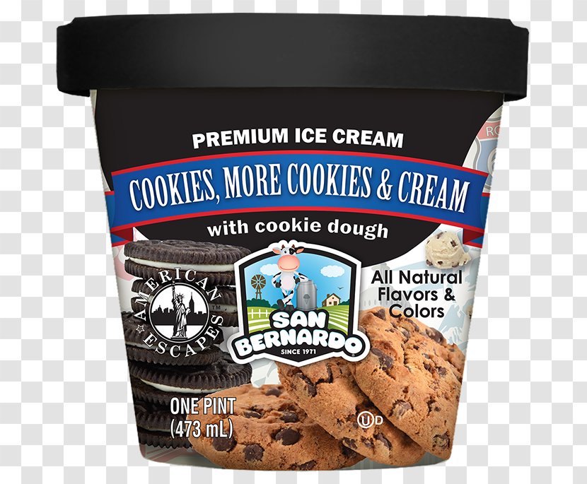 Chocolate Ice Cream Brownie Flavor Cookies And Transparent PNG