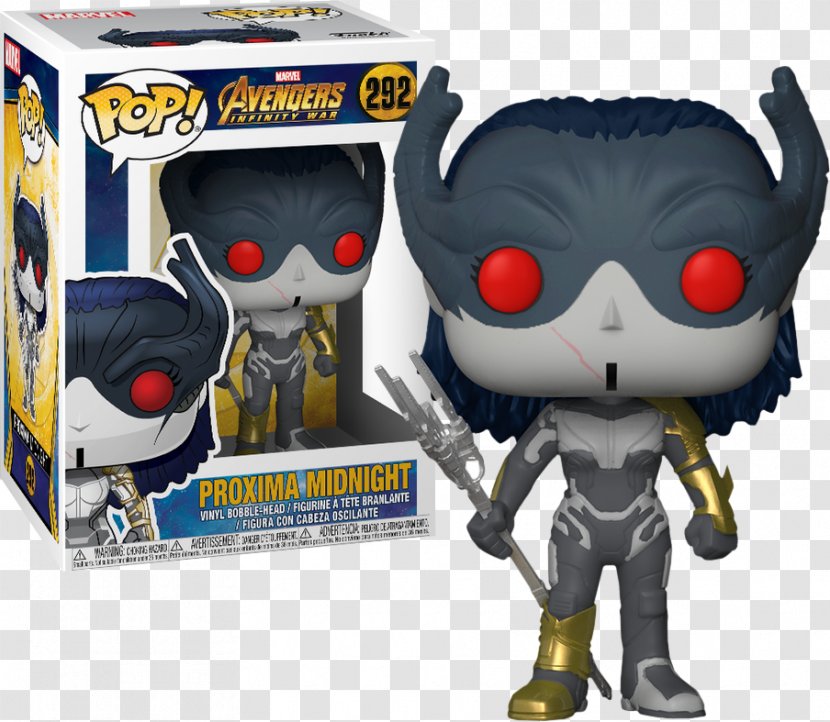 Proxima Midnight Thanos Funko Corvus Glaive Action & Toy Figures Transparent PNG