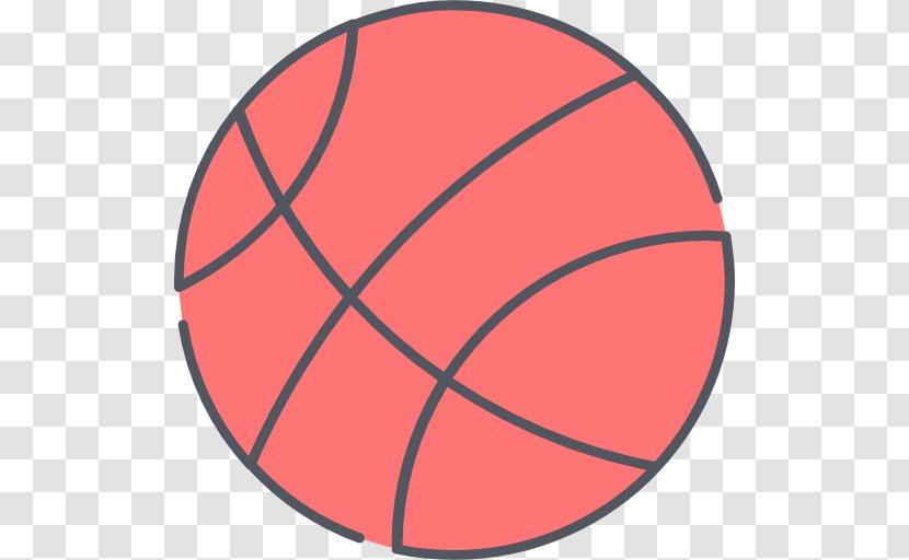 Basketball - Red - Autocad Dxf Transparent PNG