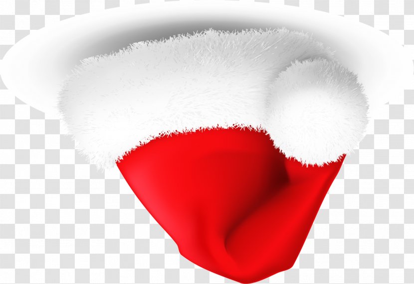 Love Petal Font - Red - Christmas Cap Transparent PNG