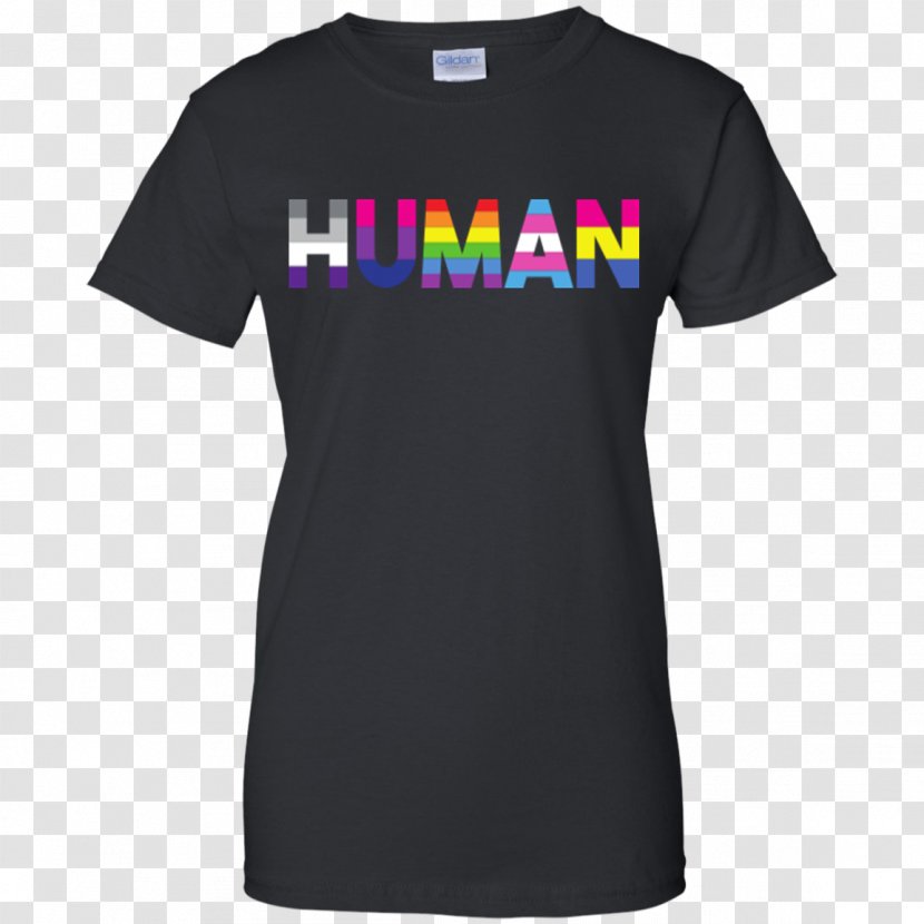 T-shirt Hoodie Woman Sleeve - Black Transparent PNG
