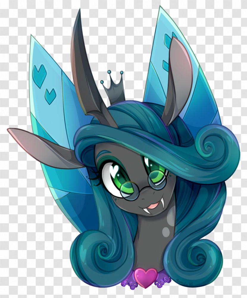 My Little Pony: Friendship Is Magic Fandom Queen Chrysalis DeviantArt - Aqua - Pony Transparent PNG