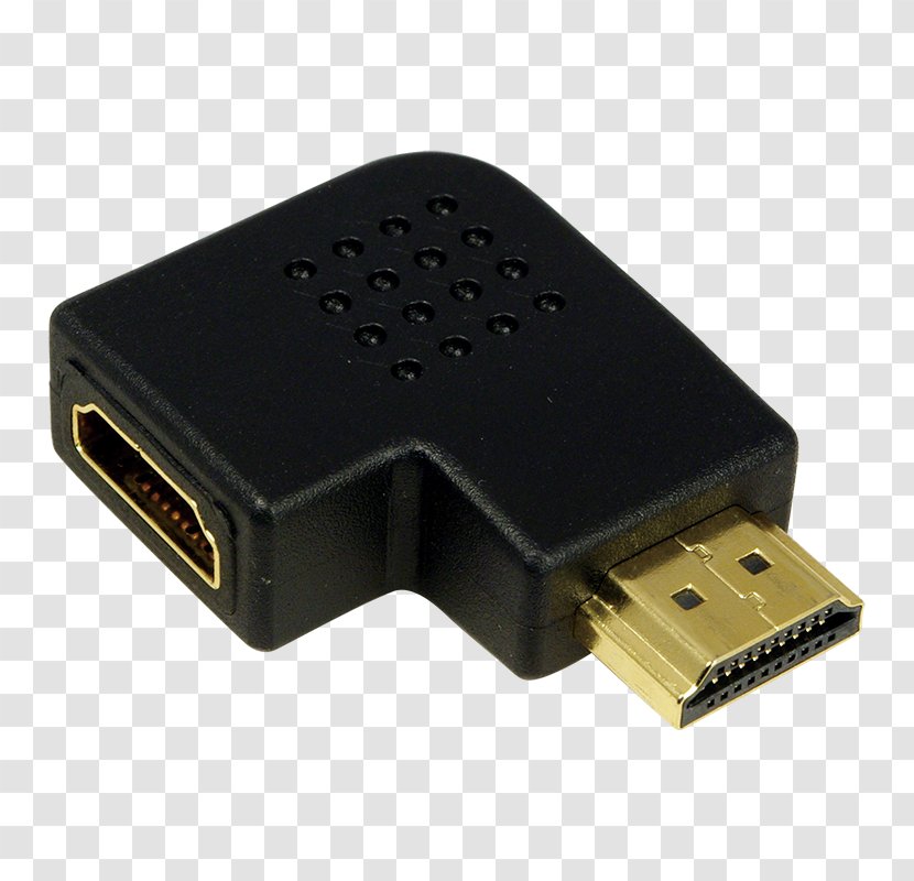 HDMI Adapter Electrical Connector Digital Visual Interface Mini-DVI - Hdmi - 480i Transparent PNG