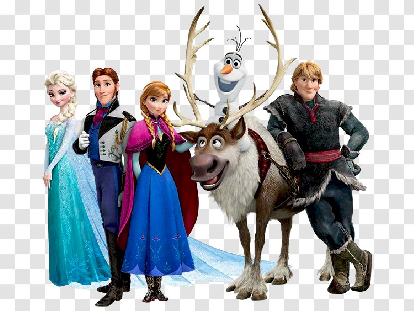 Elsa Kristoff Hans Anna Olaf - Disney Movie Cliparts Transparent PNG