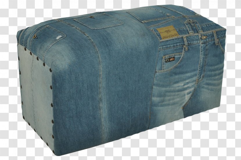 Tuffet Stool Foot Rests Jeans Fauteuil - Cotton Transparent PNG