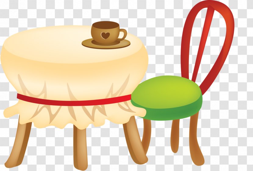 Table Child Furniture Chair Fruit - Fast Food - Creative Cartoon Free Buckle Transparent PNG